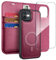 OCASE for iPhone 12 Case,[Upgraded] iPhone 12 Pro Detachable Magnetic 2 in 1 PU Leather Wallet Case with[Kickstand][RFID Blocking][Card Holder] Phone Cover for the 6.1 inch iPhone 12/12 Pro,Burgundy