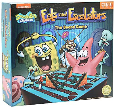 Golden Bell Studios Spongebob Schwammkopf Aale und Rolltreppen Brettspiel