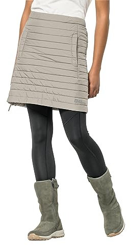 Jack Wolfskin Damen ICEGUARD Skirt Rock, Dusty Grey, XL