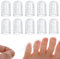 10 Stück Anti-Reibungs-Zehenschutz aus Silikon,Mabor Gel Toe Caps Toe Protectors Atmungsaktive kleine Zehentrenner zur Linderung von Fußschmerzen