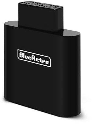 BITFUNX RetroScaler SNK NeoGeo Wireless Controller Adapter - Supports SNK NeoGeo Console, Compatible with PS3/PS4/PS5, Xbox One S, Series X/S, Switch Pro Bluetooth Controllers