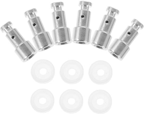 BESTonZON 6 Set Scarico pentola a Pressione elettrica pentola Pressione valvola Galleggiante a Pressione Forniture di pentole valvola a Galleggiante in Metallo