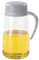 Generic Auto Flip Cap 34oz/1L Olive Oil Dispenser Bottle,Great capacity Condiment Dispensing Container for Kitchen, Non-Slip Handle Drip-Free & Spill-Free Spout,Easy Refill & Cleaning （Grey）
