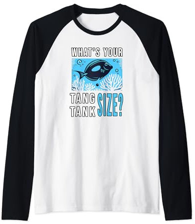What's Your Tang Aquarium Größe Spaß Salzwasser Aquarium Fisch Wortspiel Raglan