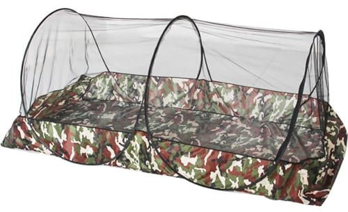 Ymxygz Mosquitera con Dosel para Cama, Puerta Doble Plegable Emergente con Parte Inferior, Antimosquitos, para Cama, Tienda De Campaña, Viaje, Casa, Aire Libre