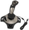 Plyisty Game Flight Joystick, Kabelgebundene Flight Stick-Steuerung mit Vibration, Gas für PC Computer Laptop, 7 8 10 11, Vier Achsen 12 Tasten, Integrierte Motoren