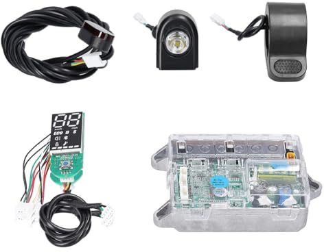 Sefdrert Elektroroller Motherboard Controller BT Digital Display mit Beschleunigungsvorder- und Rücklicht für M365/PRO
