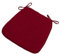 Dazzluxe Stuhlkissen Für Esszimmerstühle Mit Bändern, rutschfeste Küchenstuhl Polster Aus Memory-Schaum Und Esszimmersitzkissen Mit Maschinenwaschbarem Bezug, 42 X 40 cm,A,4 Pack