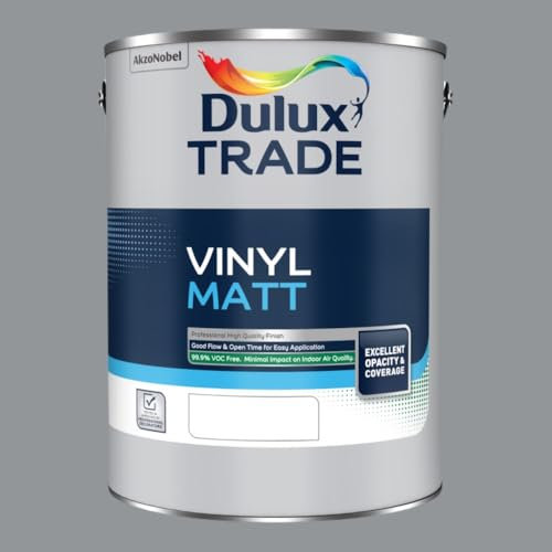 DULUX TRADE VINYL MATT NATURAL SLATE 5L