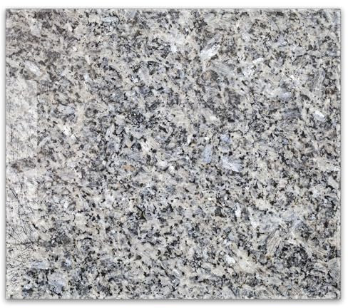 Herdabdeckplatte 60x52 cm ESG Glas | Granit Steinoptik | Herd Abdeckung für Ceranfeld Schneidebrett Glasplatte Induktion