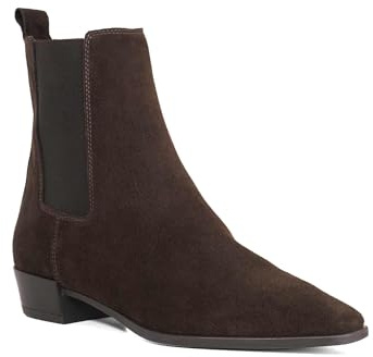 Dune London Ladies PARKAS Chisel Toe Low Heel Chelsea Boots Ankle Boots