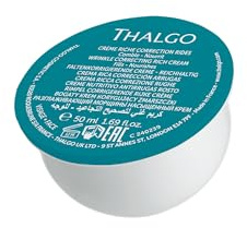 THALGO Hyalu-Procollagène Anti-Aging Gel-Creme 50 ml (Refill) – Faltenreduzierende Gesichtscreme mit Hyaluron & Kollagen – Mattierende Tagespflege für Spannkraft – Pflanzliche Retinol Alternative