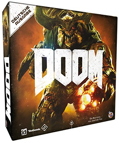 Asmodee | Fantasy Flight Games | Doom: Das Brettspiel | Kennerspiel | Dungeon Crawler | 2-5 Spieler | Ab 14+ Jahren | 160+ Minuten | Deutsch