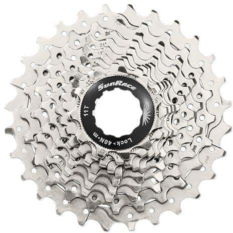 SunRace Silver 10 Speed 11-32 Tooth Cassette
