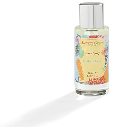 Hassett Green London - Endless Ocean - Room Mist Home Fragrance Spray - 100ml Glass Bottle