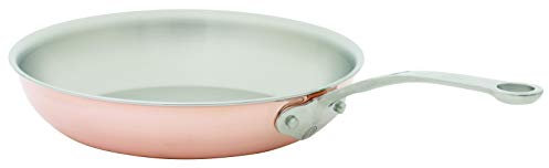 Proware Copper Tri-Ply 24cm Frying Pan, Stainless Steel Interior