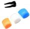 Flash Diffuser mit Orange, weiß und Blaufilter,Sanft Blitz-Diffusor,Universal, geeignet für die meisten Kameras Modelle,Es kann angepasst Werden, um Schatten effektiv zu entfernen.