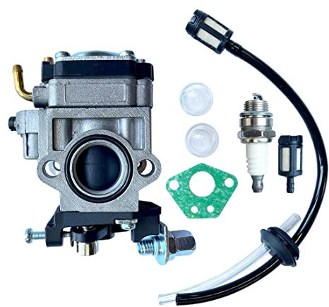 OrangeClub Vergaser Kit für Motorsense 52ccm 49ccm Fuxtec Timbertech Rotfusch Freischneider carburetor