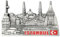 3D City Metall Kühlschrankmagnete Land Urlaub Souvenir London Paris NewYork Berlin Dubai Amsterdam Rom Prag Mailand Barcelona Venedig (Istanbul)