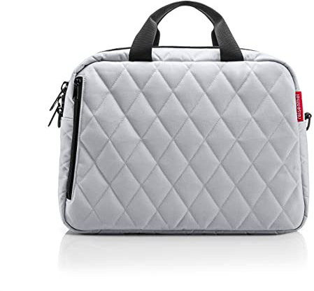 reisenthel Notebook Bag Rhombus Light Grey - Funktionelle und stylische Businesstasche für jeden Tag