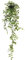 Famibay Artificial Potted Plant Hanging Vines Green Trailing Artificial Plants in Pots Faux Drooping Plants Indoor House Plants Hanging for Shelf Living Room Bathroom Kitchen Wall