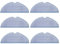 Homsun Lot de 6 chiffons de nettoyage pour Roborock S7/ S7+/ S7 MaxV/ S7 MaxV Plus/ S7 MaxV Ultra/ T7S Plus/ G10S/ G10S Pro, Pièces de Rechange pour Aspirateur Lavable