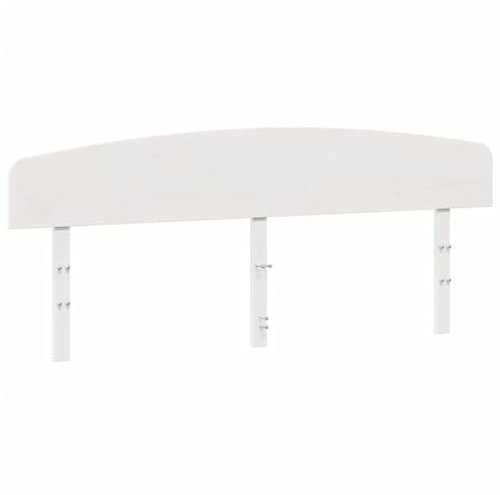 vidaXL Kopfteil Weiß 180 cm Massivholz Kiefer