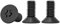 Drenky Senkkopfschrauben Torx 20 Stück, M4 x 12mm Schwarz Edelstahl A2 V2A Maschinenschrauben Standard Quincunx Senkkopf Schrauben Vollgewindeschrauben für Maschinenausrüstung und Wohnmöbel