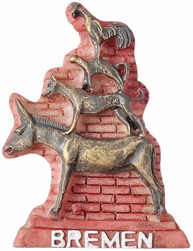 Bremen Deutschland Tourist Souvenir 3D Kühlschrankmagnet Kühlschrankdeko Magnet
