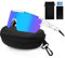 LOYEBOHU Schnelle Brille Rave, Sonnenbrille Fahrradbrille Herren Damen, UV400 Schutzbrille für Outdooraktivitäten Wie Radfahren Ski Fischen Laufen (Blau)