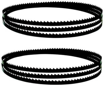 2 Stück Carbon-Sägebänder 2240 mm x 6,3 mm Bandsäge 3 4 10 14 TPI Holzbearbeitungswerkzeuge for METABO BAS 315/316/317/318(10TPI,0.35mm)