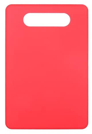 ETZRYSYB Planche à découper en plastique antidérapant pour couper les légumes (rouge)