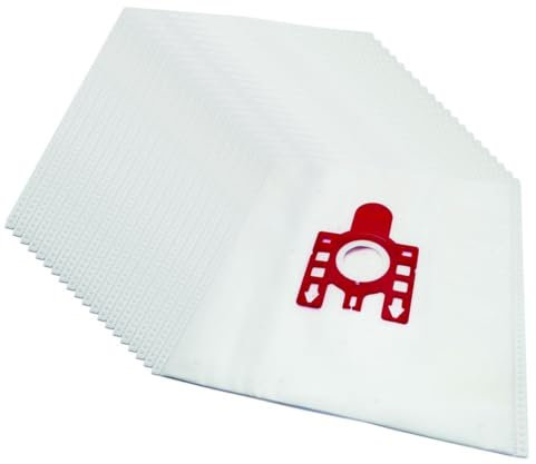 KGA SUPPLIES Confezione da 20 sacchetti per aspirapolvere FJM compatibili con aspirapolvere Miele FJM, Compact C1, Compact C2, Complete C1, S241, S290, S300i, S500, S700, S4, S6, S4000 e S6000 Series
