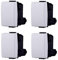 Elettrico Store Interruttore Unipolare 1P 10A Compatibile Con Supporto Bticino Matix Kit 4pz