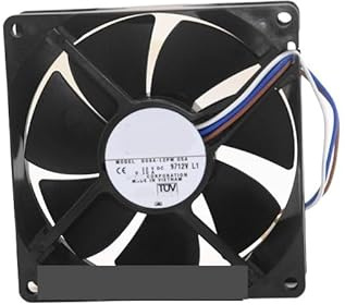 STYOZDH Kühlerlüfter für Nidec 9225 9025 DC 12V 0,10A D09A-12PM 05A 90 * 90 * 25mm 92 * 92 * 25mm 3PIN 2000RPM
