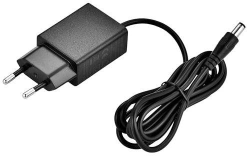 SINOIDEAS AC zu DC Netzteil 5V 1A, 1,5m Kabel, DC-Stecker 5,5x2,1mm, Schwarz