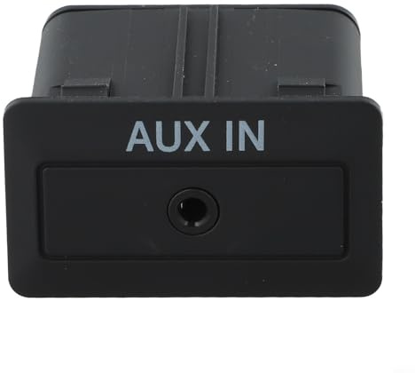 TONIXY AUX Stereo Connector TD74-66-DFX 28425640 Direct Plug-In Audio Interface For Mazda 6 2006-2011 For Mazda CX-9 2006-2012 Center Console Easy ABS Install Black