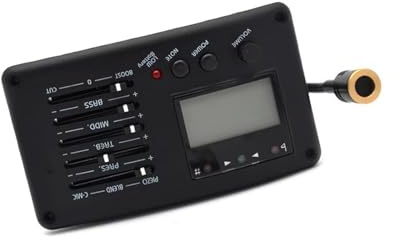 Four Band Equalizer With Tuner Microphone Pickup And Instrument Accessories