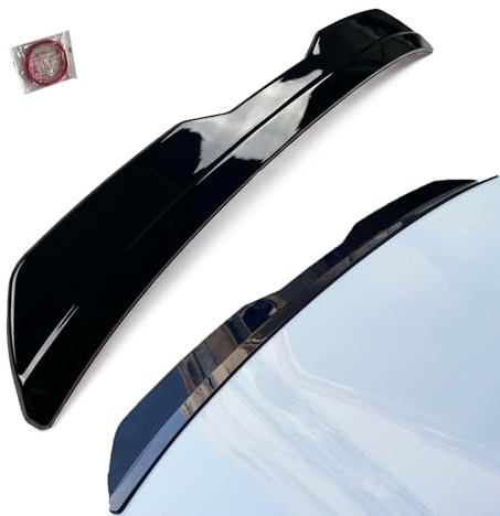 GarveeMore Auto Heckspoiler Universal, 99CM Heckspoiler Flügel aus | Gummi, Selbstklebende Spoilerlippe Flügel für Dach/Lukentor/Kofferraum, Kofferraumspoiler Heckflügel für die Meisten Fahrzeug