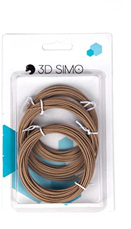 3DSimo Filament WOOD - braun 15m