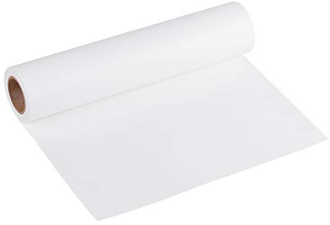 RUSPEPA Weiß Kraftpapier - Natürliches Recyclingpapier, Kraftpapierrolle Ideal für Kunsthandwerk, Kunst, Kleine Geschenkverpackungen, Verpackung, Post, Versand und Pakete - 38.1 cm x 30 m