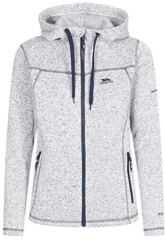 Trespass Womens Hoodie Fleece Jacket Full Zip Female Walking Casual Odelia