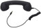 Oyria Retro Mobile Telephone Handset Receiver, Anti-radiation Vintage Wired Telephone Headphones 3.5mm Cell Phone Handset with Mic for iPhone and Android Mobile Phone,Black