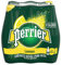 Perrier Acqua minerale naturale con gas aromatizzato limone, 6 x 500 ml