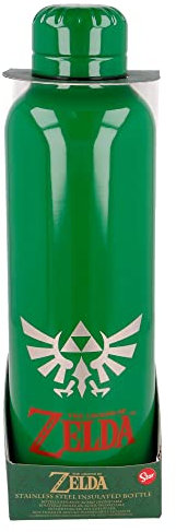 Stor THE LEGEND OF ZELDA - Bouteille transportable en acier inoxydable - Gourde réutilisable ZELDA - 515 ml