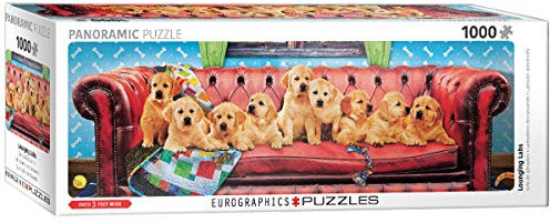 EuroGraphics 1000 Teile Panorama - Labrador Hundesofa EG60105630 Mehrfarbig