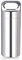 Mini Pillendose Schlüsselanhänger, 3,9cm Tablettenbox Wasserdicht Edelstahl Kapsel Pillendose Klein für Unterwegs Tablettenbox Klein für Outdoor Camping Ausgehen, Silber-1 Stück