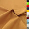 TOLKO 50cm Baumwollstoff Meterware uni | Popeline Stoff aus ÖkoTex Baumwolle in leuchtenden Farben | Kleiderstoff Dekostoff Vorhangstoff Bezugsstoff Patchwork Kinder Stoffe zum Nähen (Ocker)