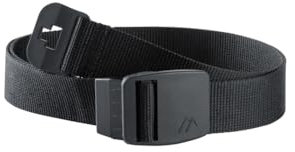 Maier Sports Eco Belt, Gürtel, Bequemer Outdoorgürtel mit Kunststoffschließe für Männer und Frauen, Extrem leicht, Stufenlos verstellbar, Perfekter Sitz