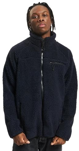 Brandit Teddyfleece Jacket, Uomo, Navy, XXL